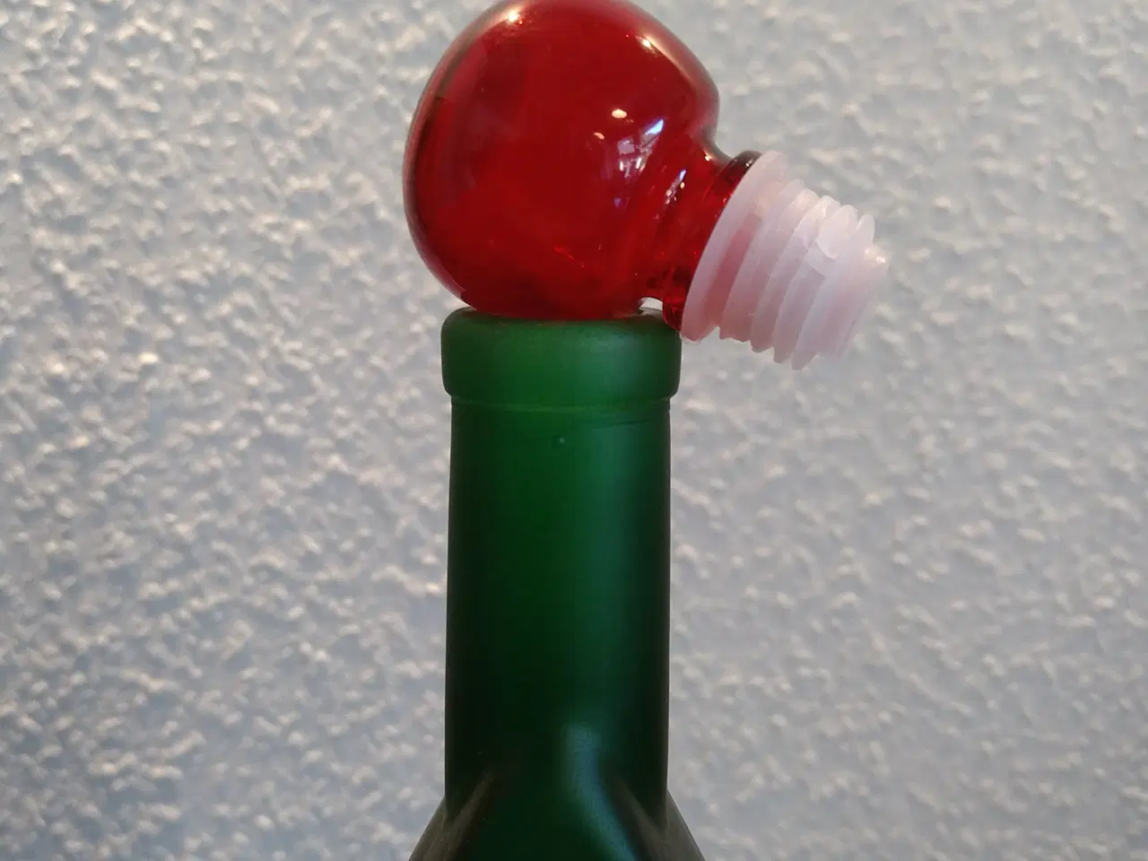 Billede 3 - Juletræs glasflaske til snaps eller portvin 