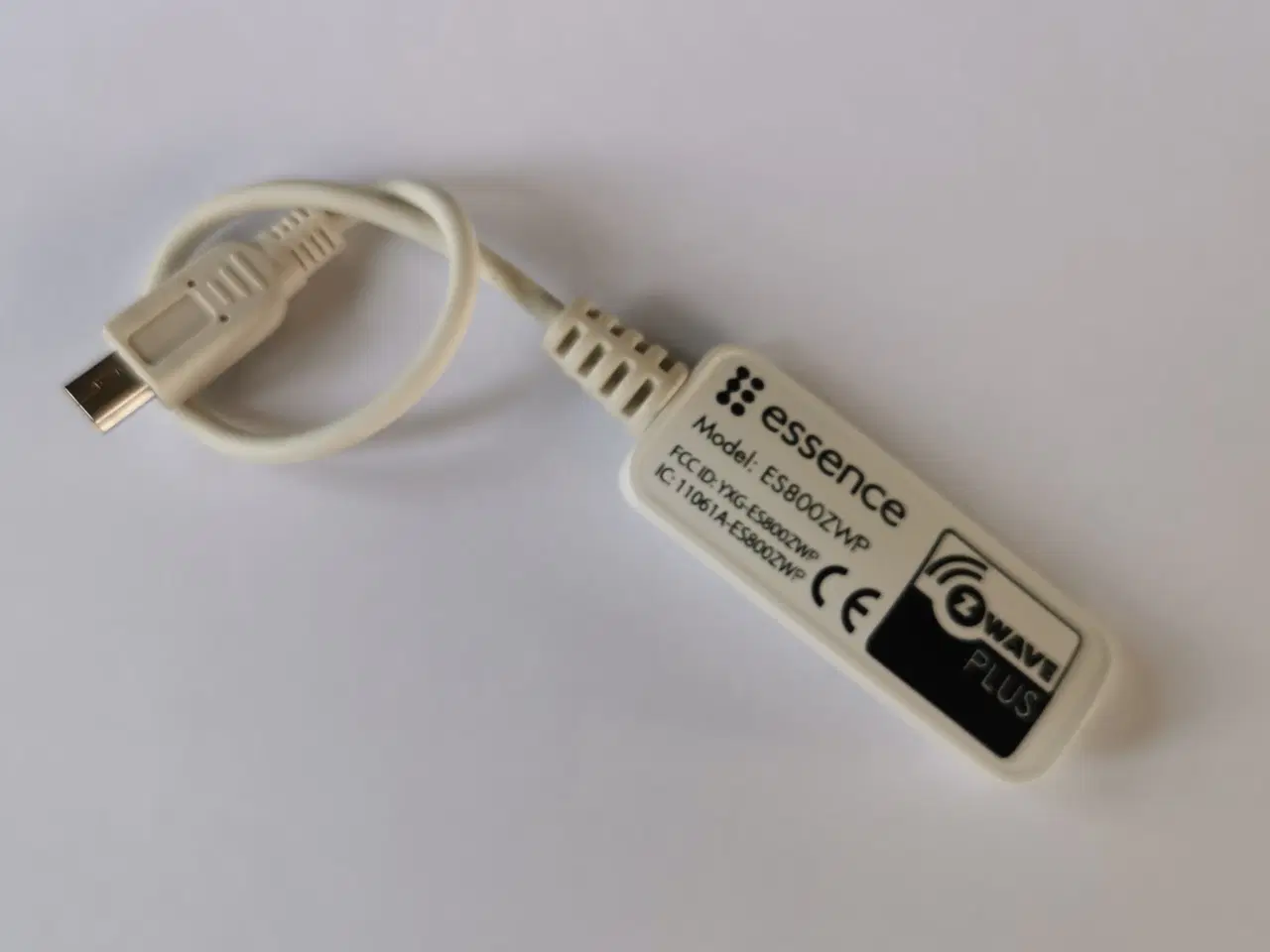 Billede 1 - ZWave Plus Dongle tilsluttes dit G4S Smartalarm