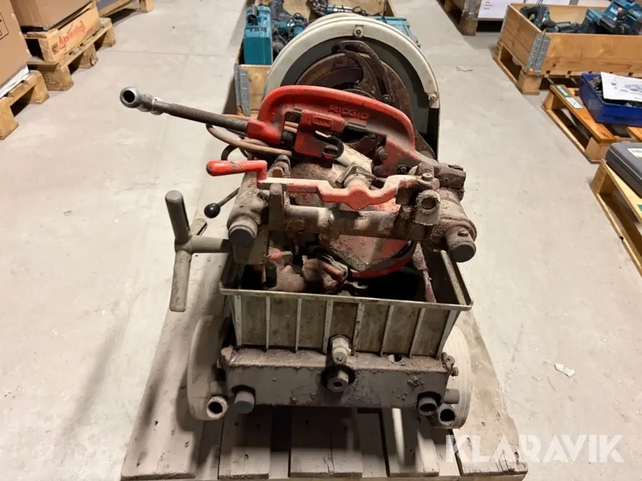 Billede 6 - Rørgevindskæringsmaskine Ridgid 1822-1