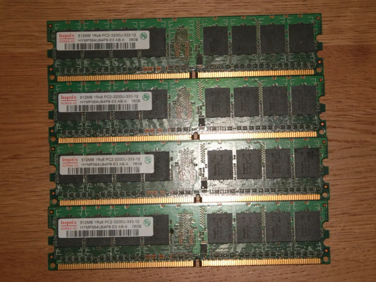 Billede 1 - RAM, 4 stk. a 512Mb