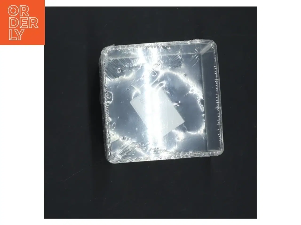 Billede 4 - Lille klar opbevaringsboks fra Jysk (str. 9x9x9 cm)