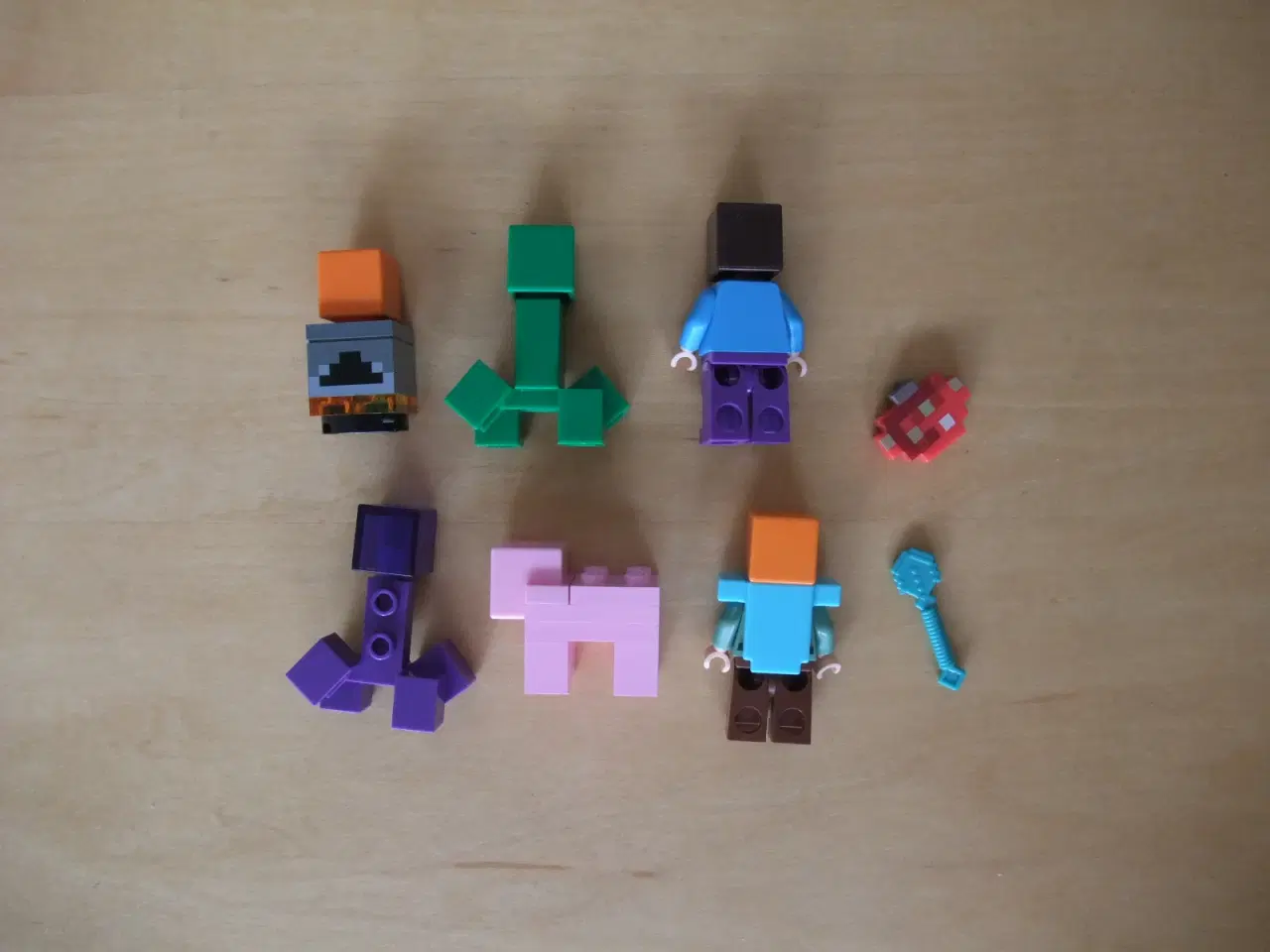 Billede 4 - Lego Minecraft Figurer+Tilbehør