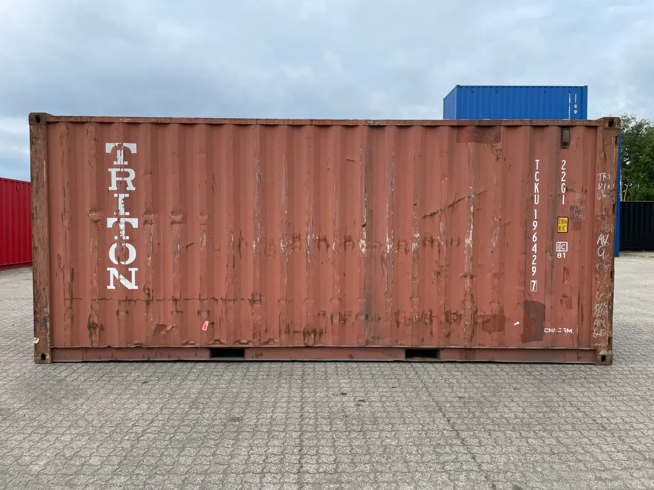 Billede 5 - 20 fods Container- ID: TCKU 196429-7