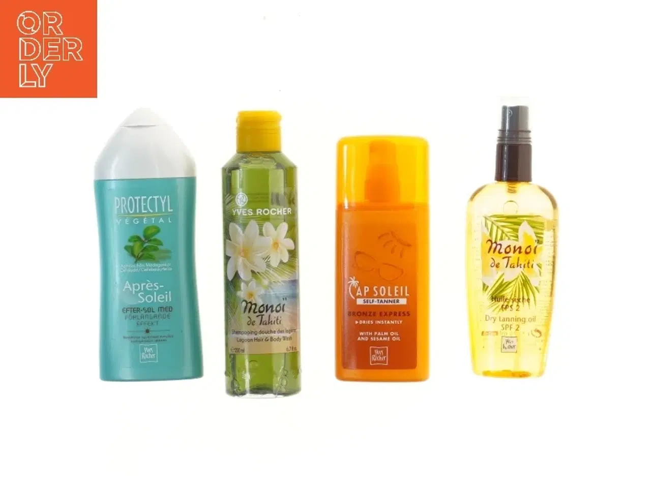 Billede 1 - Sæt med solprodukter (str. 4 stk 17 cm)