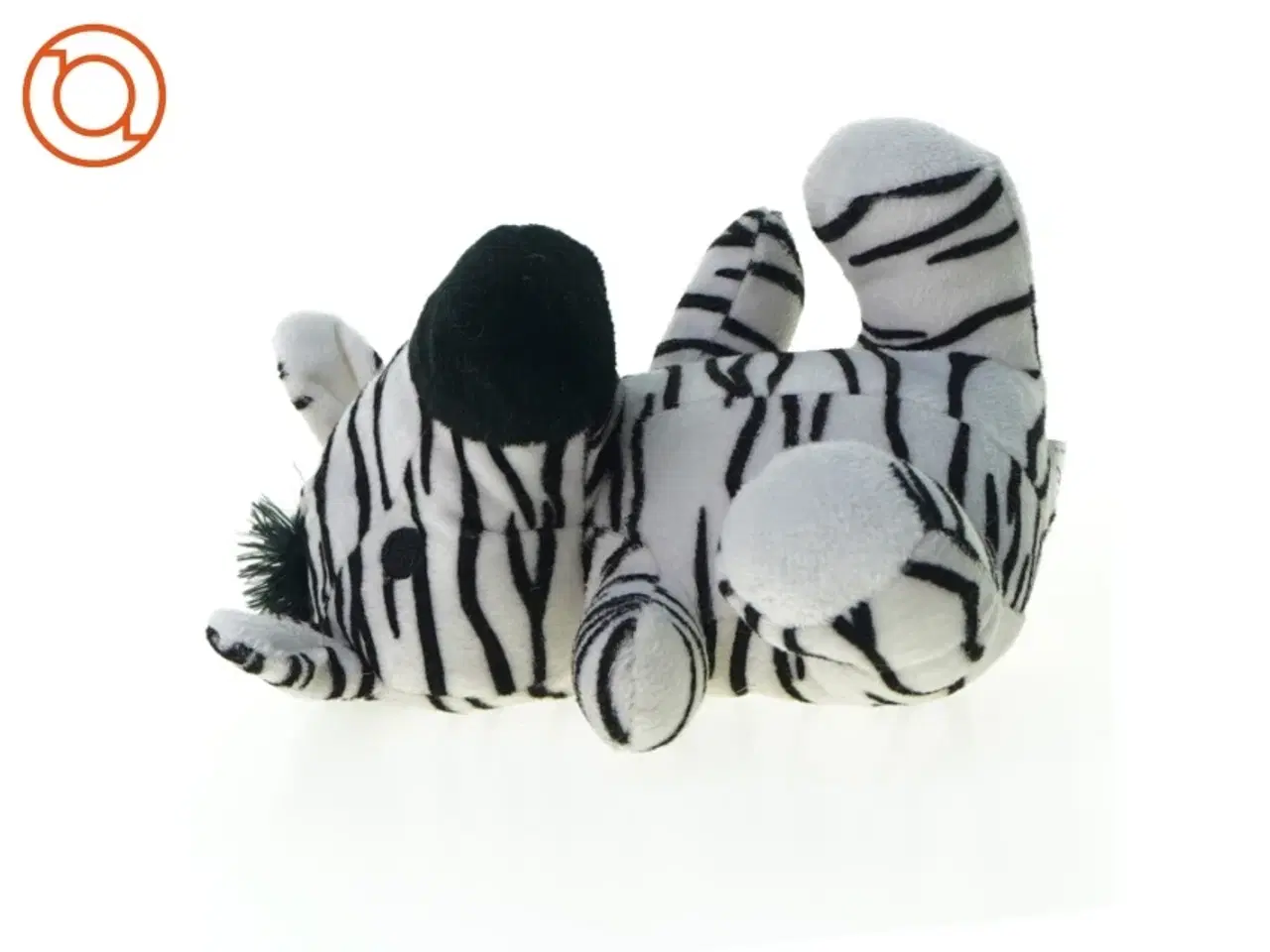 Billede 3 - Bamse zebra fra Animal Kingdom (str. 17 cm)