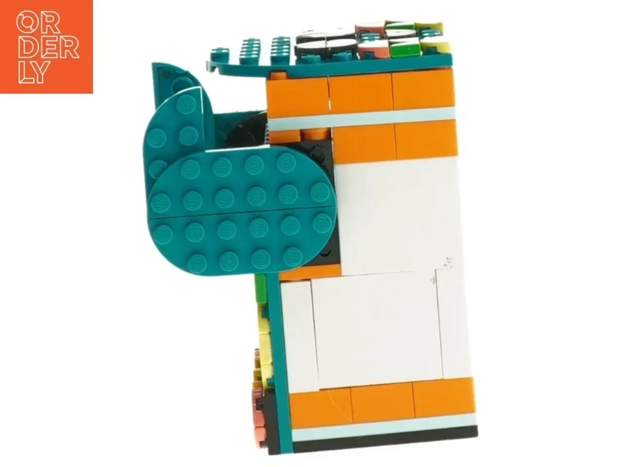 Billede 2 - Farverig klodshus fra Lego (str. 10x6x6 cm)