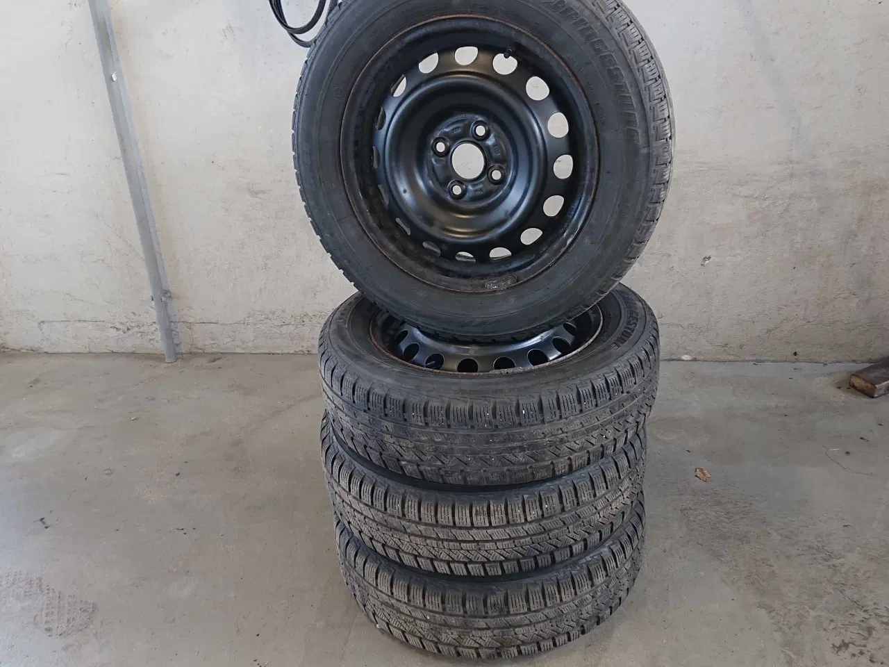 Billede 1 - 15"vinterhjul Toyota Yaris 