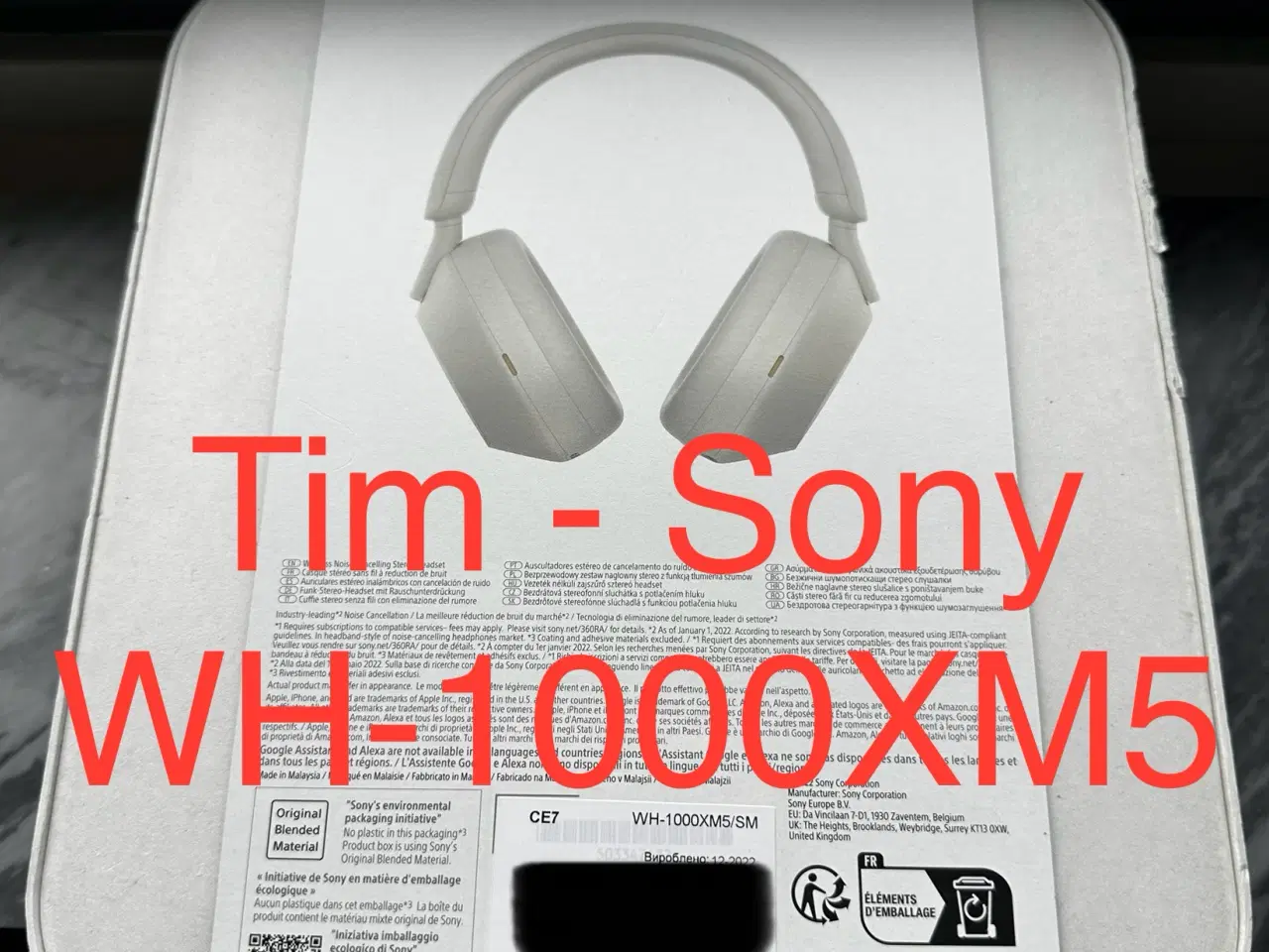 Billede 2 - Sony WH-1000XM5 