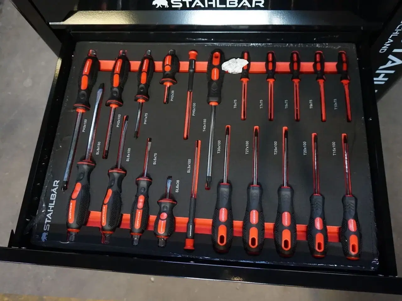 Billede 7 - Værktøjsvogn, Stahlbär, 7 skuffer inkl. Værktøj