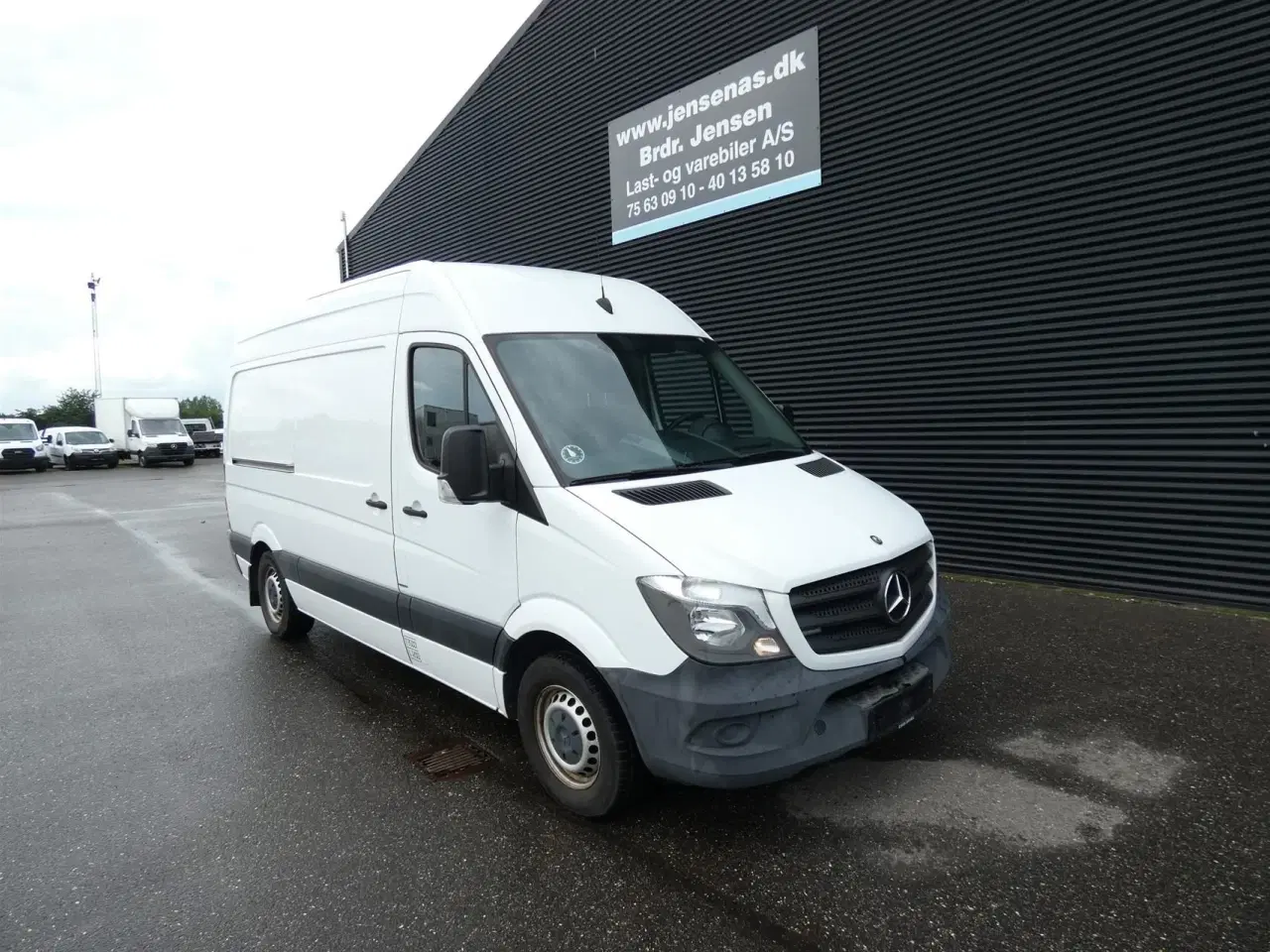 Billede 2 - Mercedes-Benz Sprinter 316 KRANBIL 2,1 CDI R2 163HK Van Man.