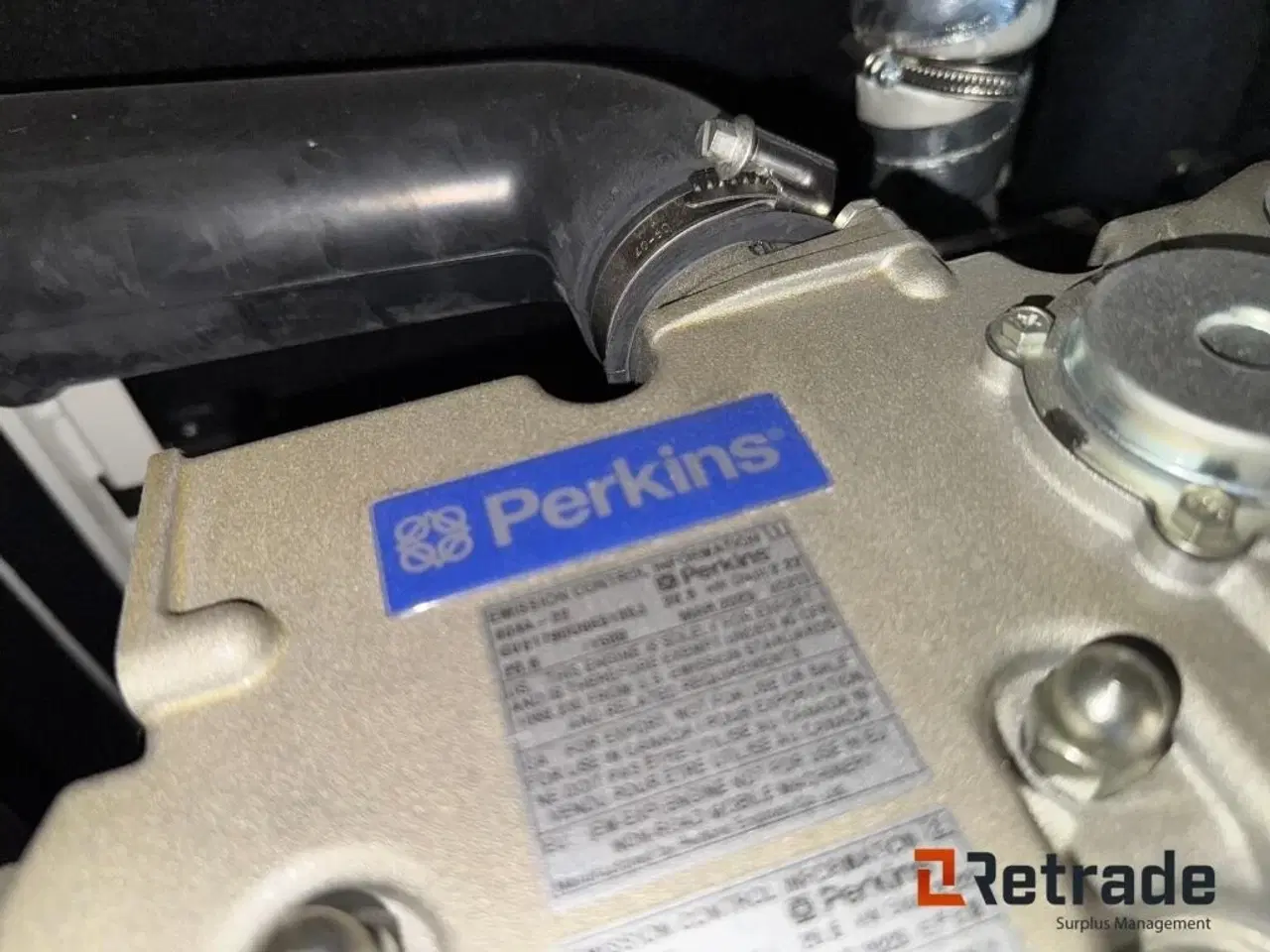 Billede 5 - Perkins turbo diesel 22/20KvA