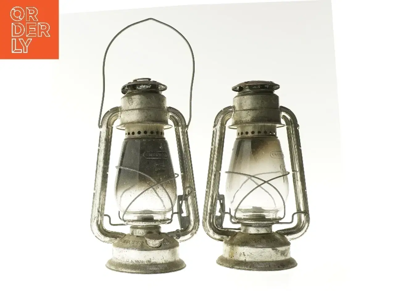 Billede 1 - To vintage lanterner 30 cm (str. 2 stk 30 cm)