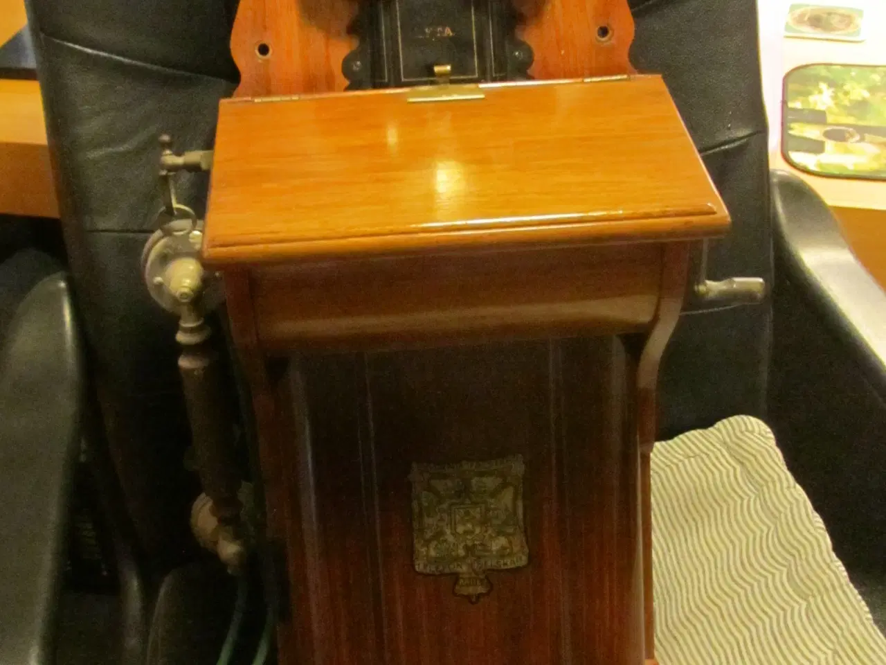 Billede 1 - Vægtelefon gammel antik