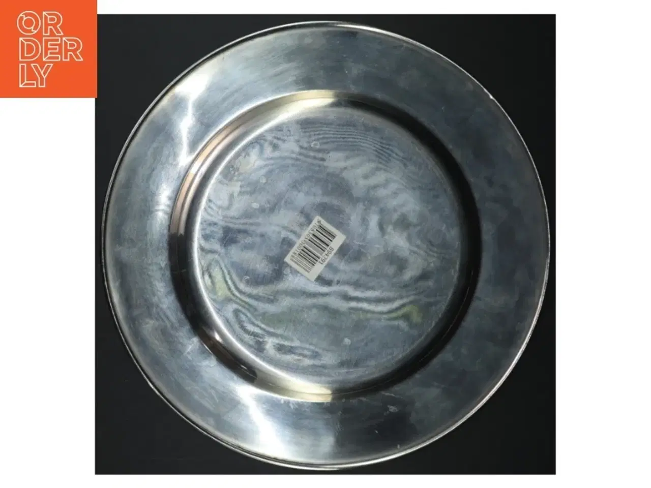 Billede 1 - Metal serveringsfad (str. Ø 31 cm)