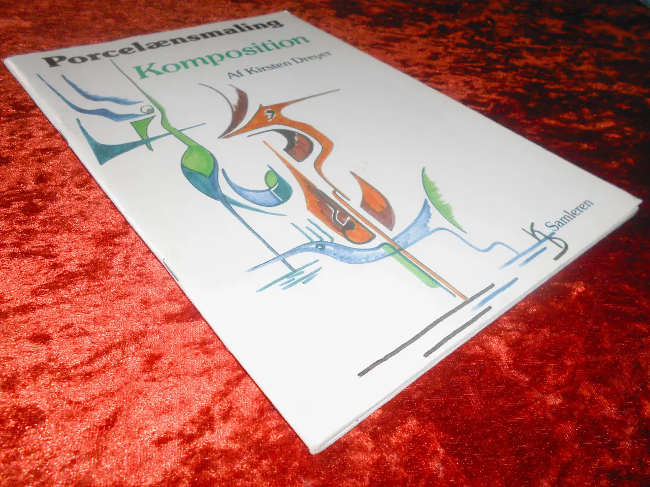 Billede 1 - Porcelænsmaling, komposition, Kirsten Dreyer