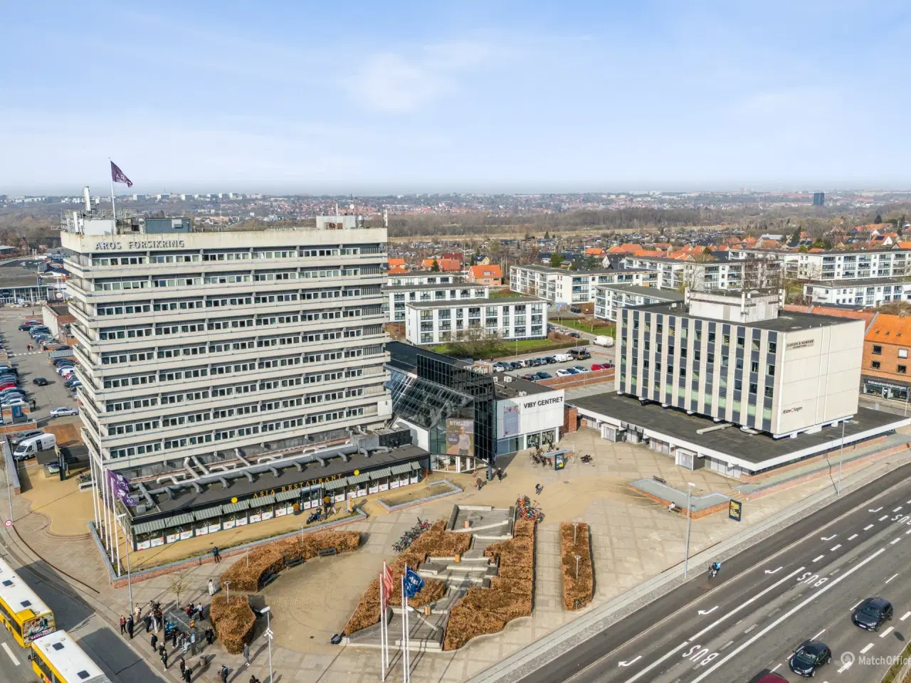 Billede 3 - Lyst og præsentabelt kontorlejemål på 1.170 m² ved Viby Centret syd for Aarhus