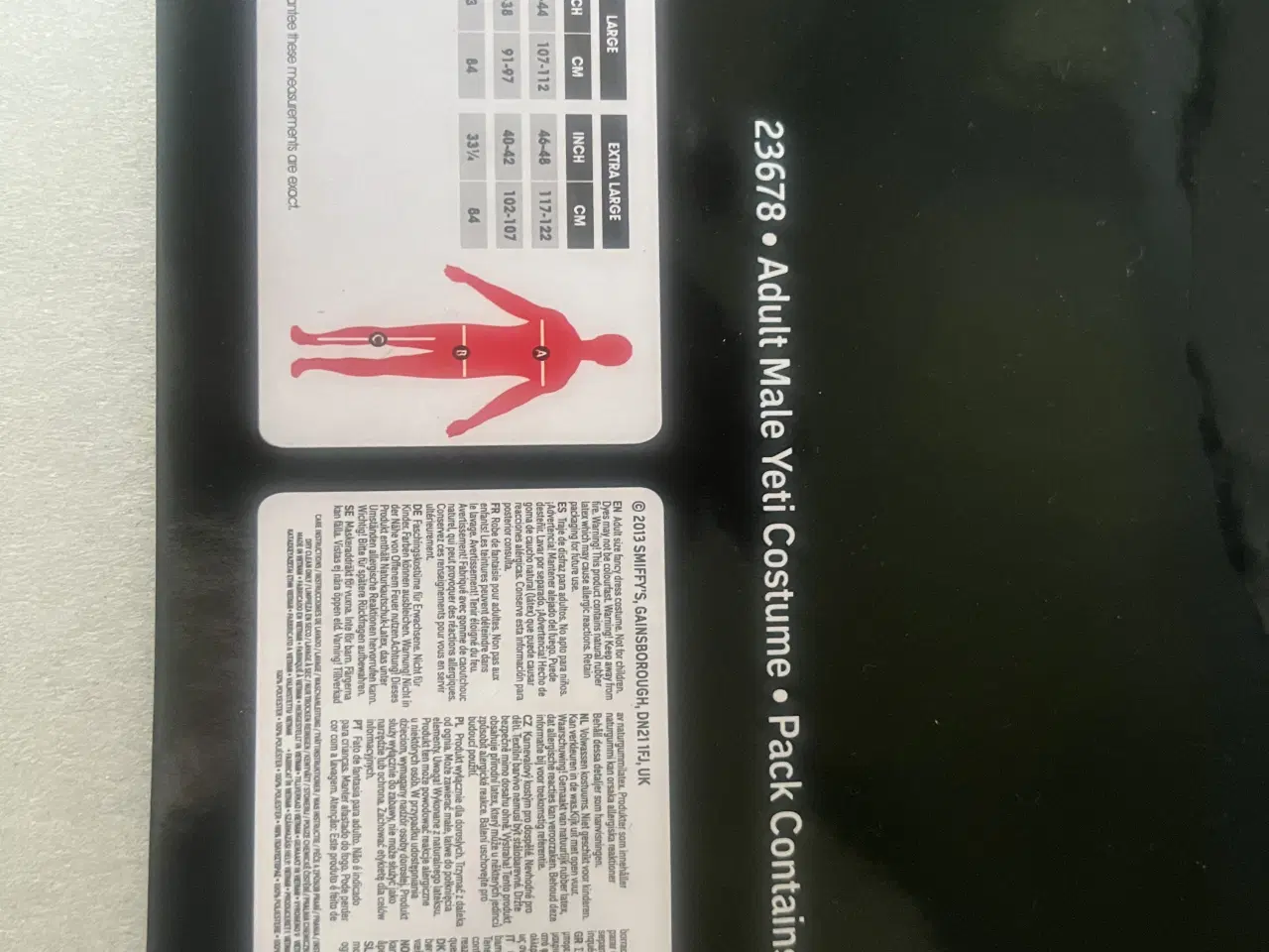 Billede 9 - Udklædning dragt Yeti 