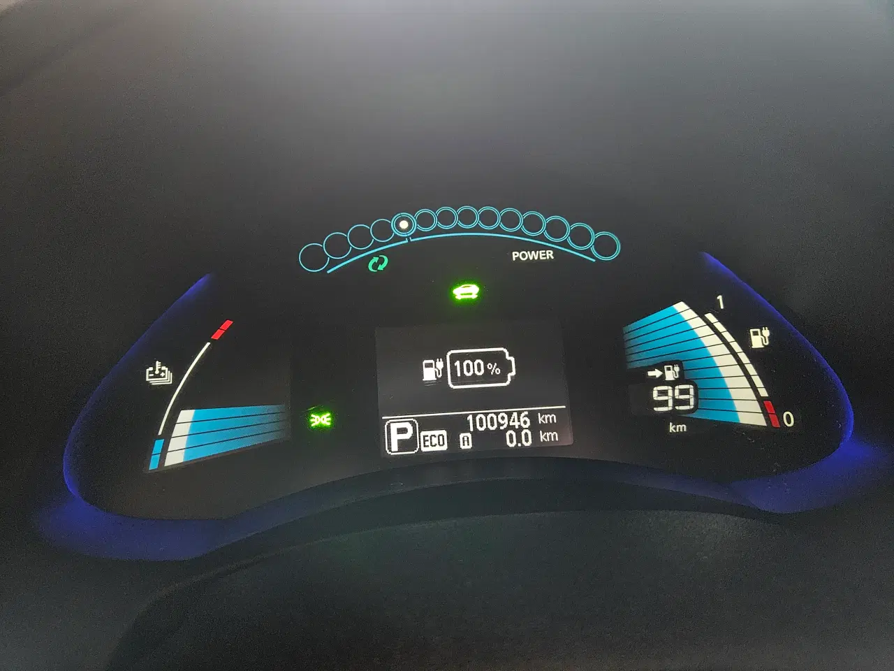 Billede 9 - Nyserviceret Nissan Leaf 2014 Tekna