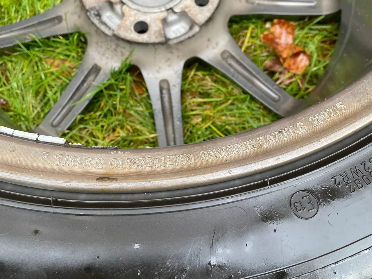 Billede 4 - 5x112 OZ Racing fælge med vinterdæk