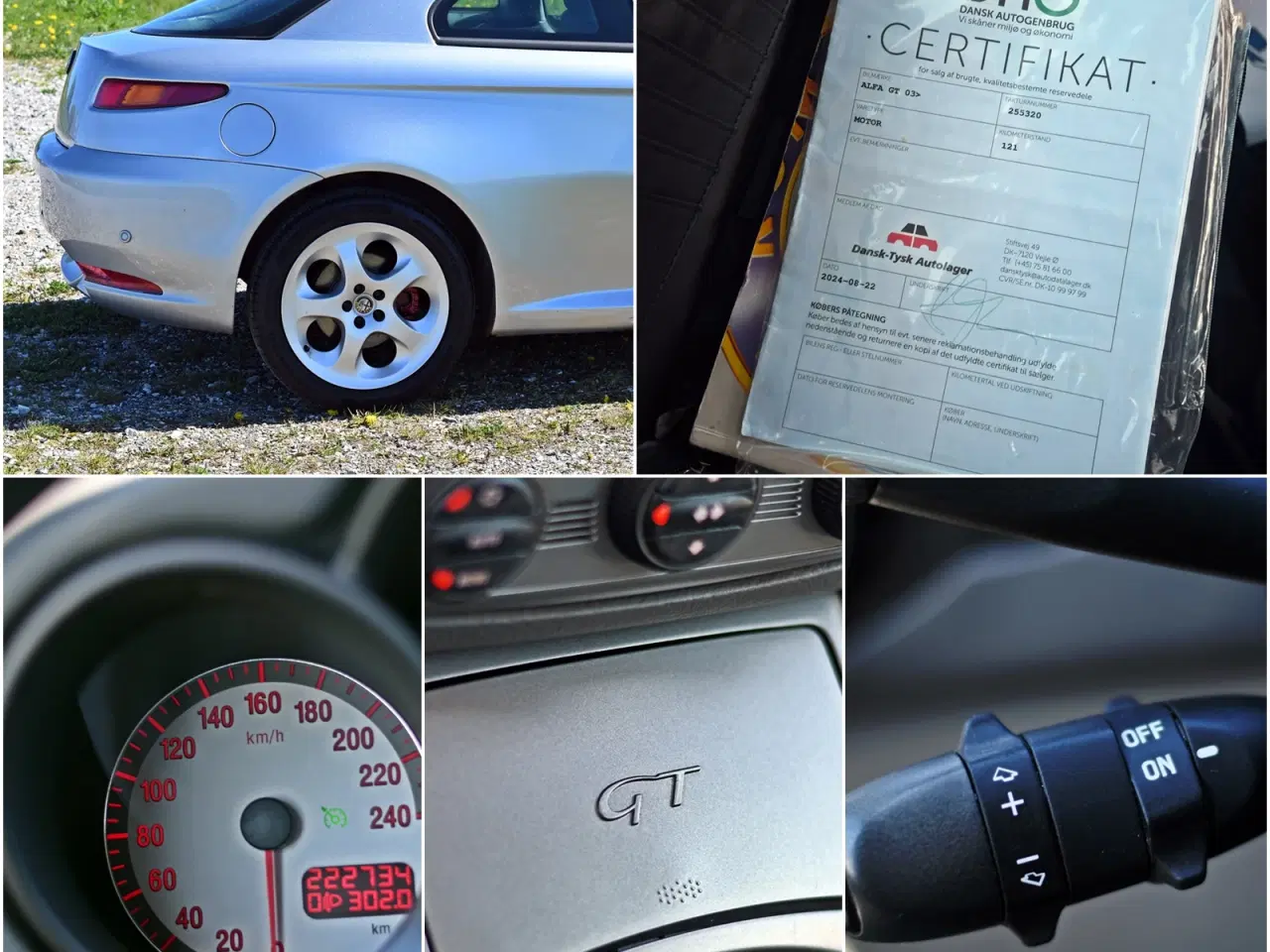 Billede 14 - Alfa Romeo GT 2.0 JTS – 2004 sælges 128000km
