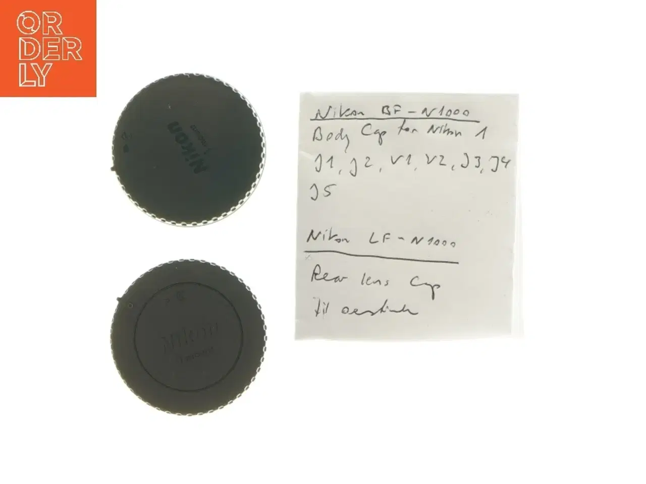 Billede 1 - Nikon kameradæksler fra Nikon (str. Ø 5 cm)