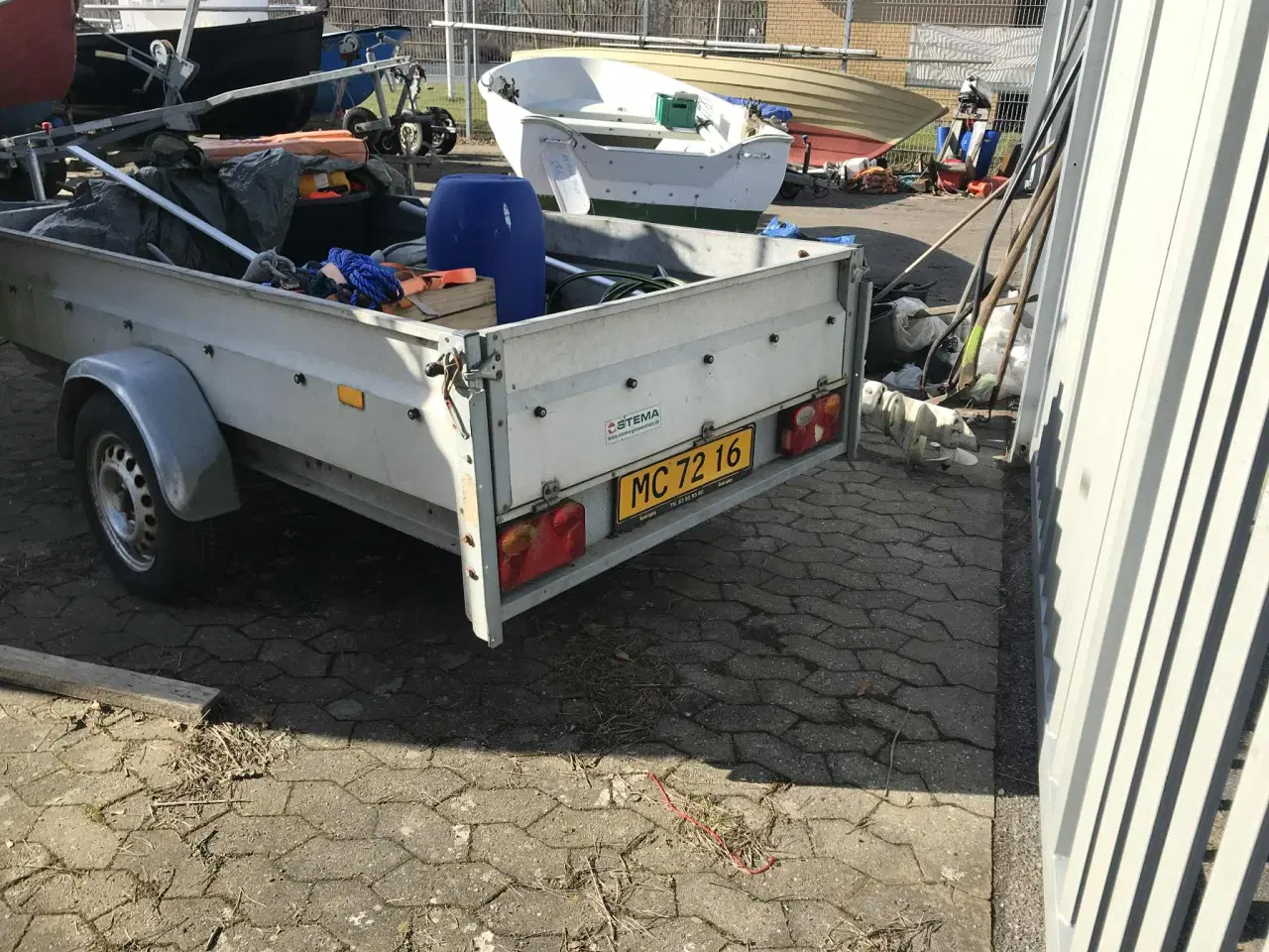 Billede 2 - Brugt varetrailer 750kg