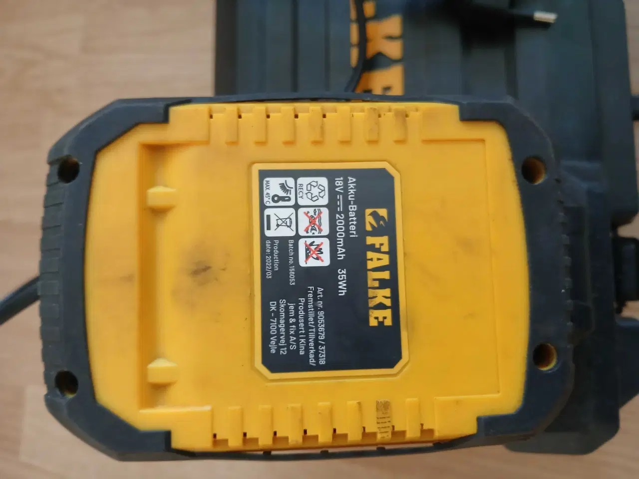 Billede 4 - Batteri vinkelsliber 