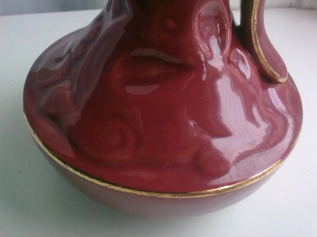 Billede 10 - Bornholm keramik Natur motiv i glasur