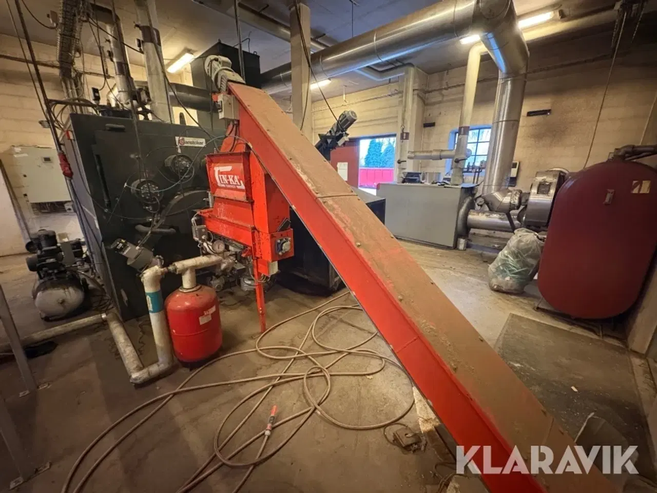 Billede 4 - Fuldautomatisk Flisfyr med skrabeanlæg Danstoker Linka