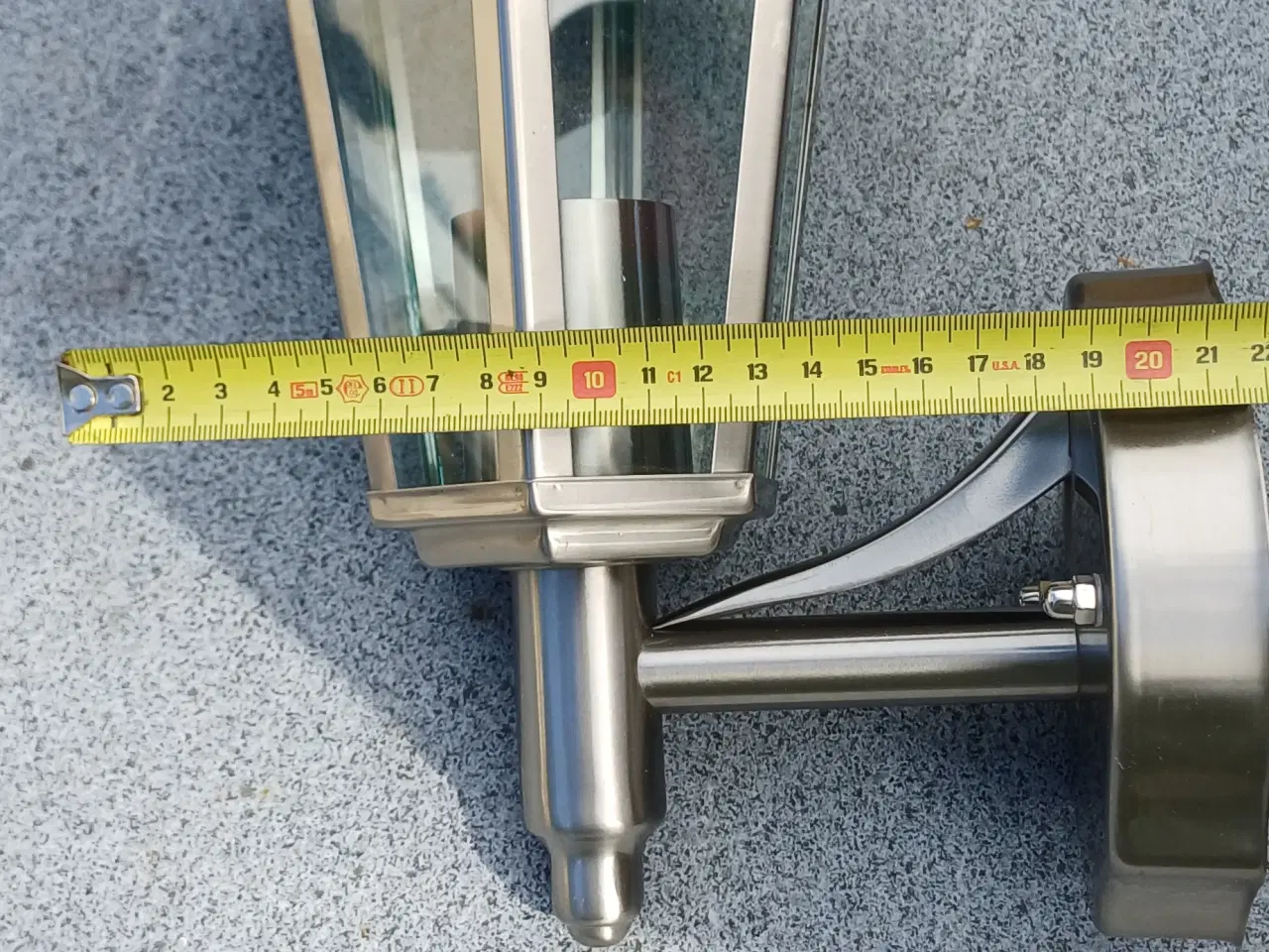 Billede 3 - Udendørs lampe i rustfri stål