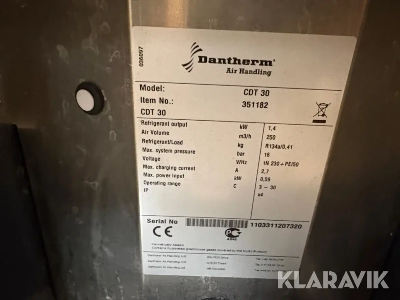 Billede 7 - Affugter Dantherm CDT 30