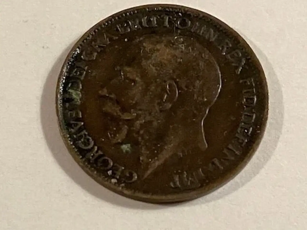 Billede 2 - Farthing 1913 England