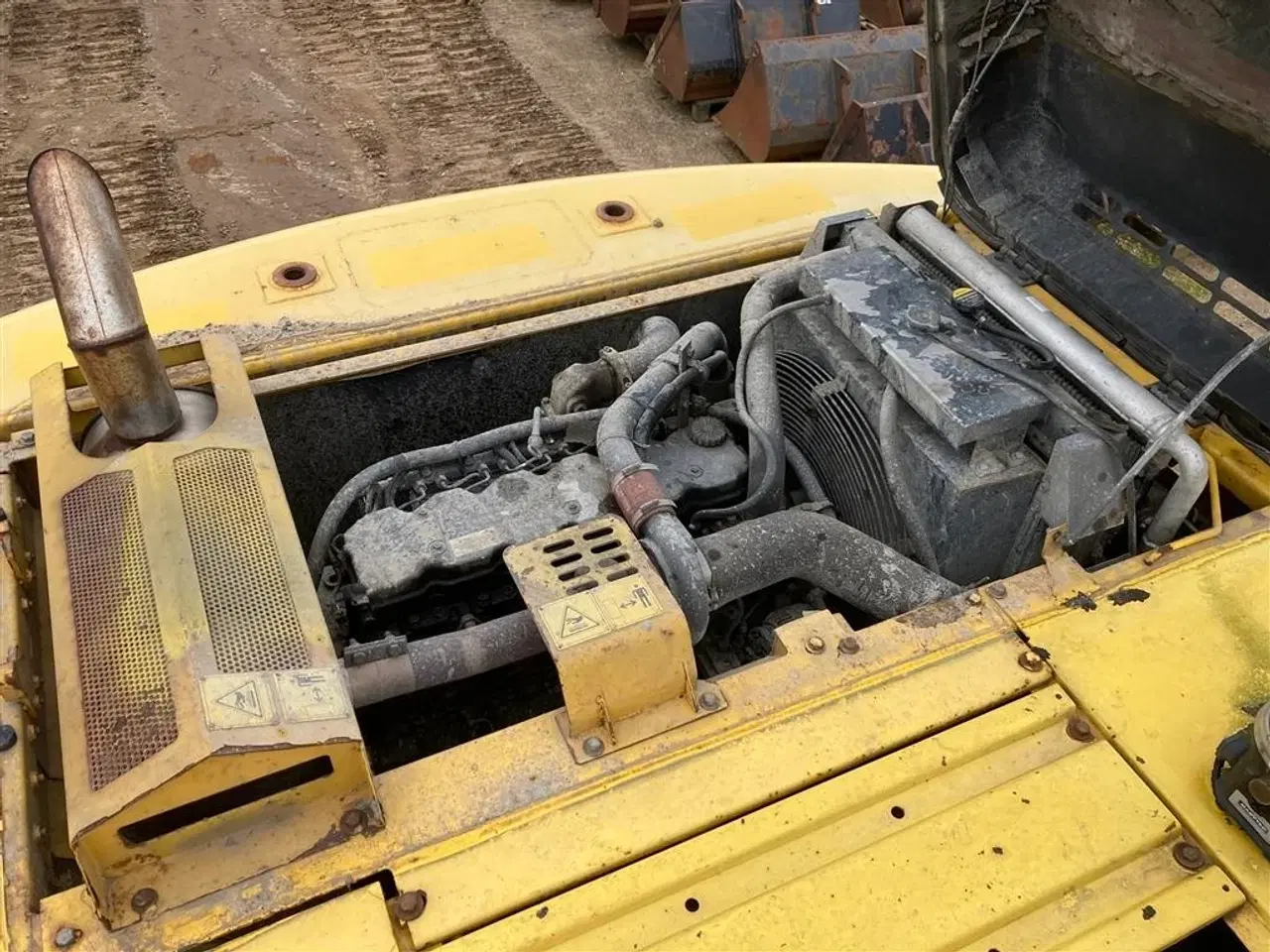 Billede 11 - New Holland E 265 LC Kipbart planerblad og graveskovl