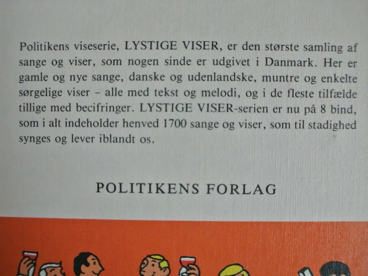 Billede 2 - lystige viser 1. 15. opl., red. af else larsen og 