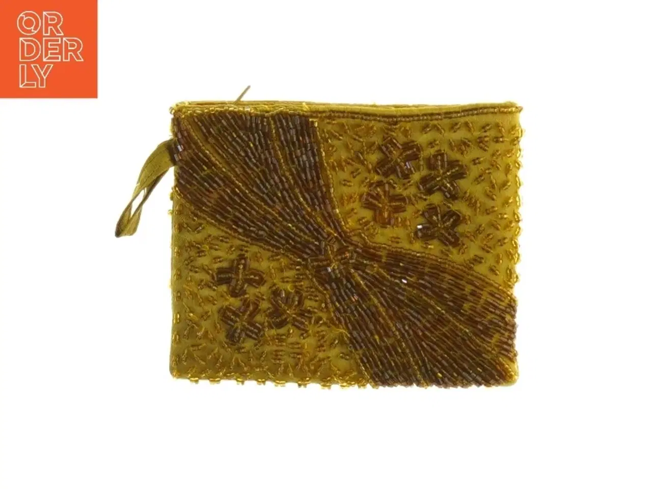 Billede 1 - Perlebroderet pung (str. 12 x 10 cm)