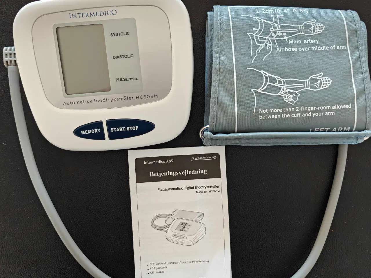 Billede 1 - Intermedico blodtryksmåler 