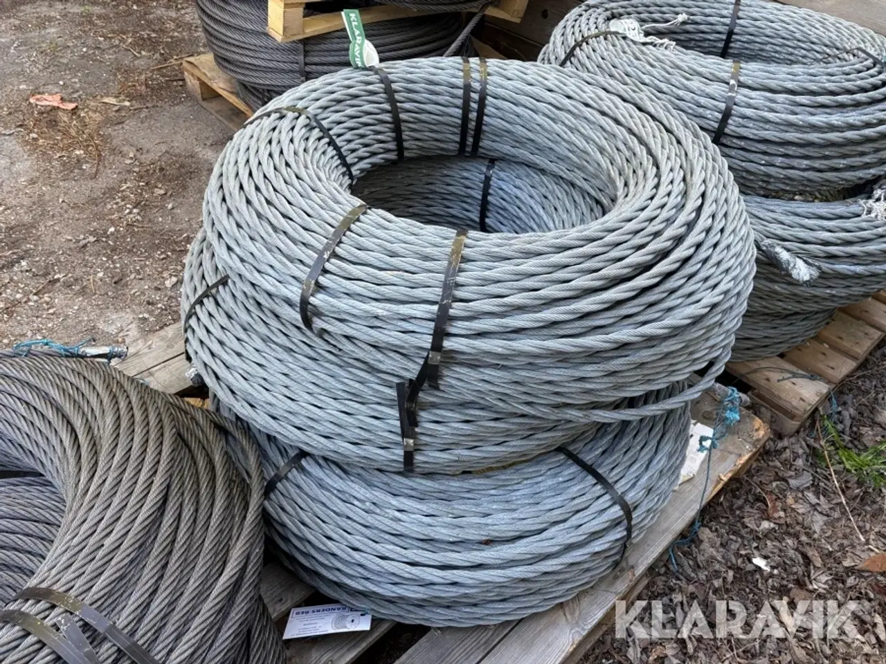Billede 1 - Stålwire Randers reb 6x19 - 3 bundter af 250m, 20mm