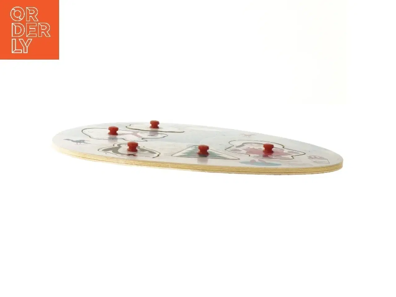 Billede 3 - Billedpuslespil i isbjørn-tema (str. Ø 26x Ø 20 cm)