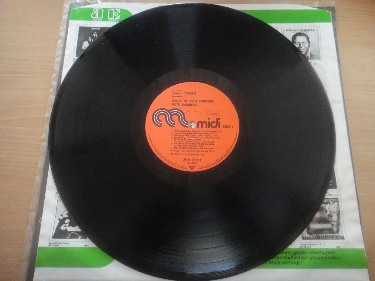 Billede 4 - LP - Fats Domino - Rock'n'Roll forever 