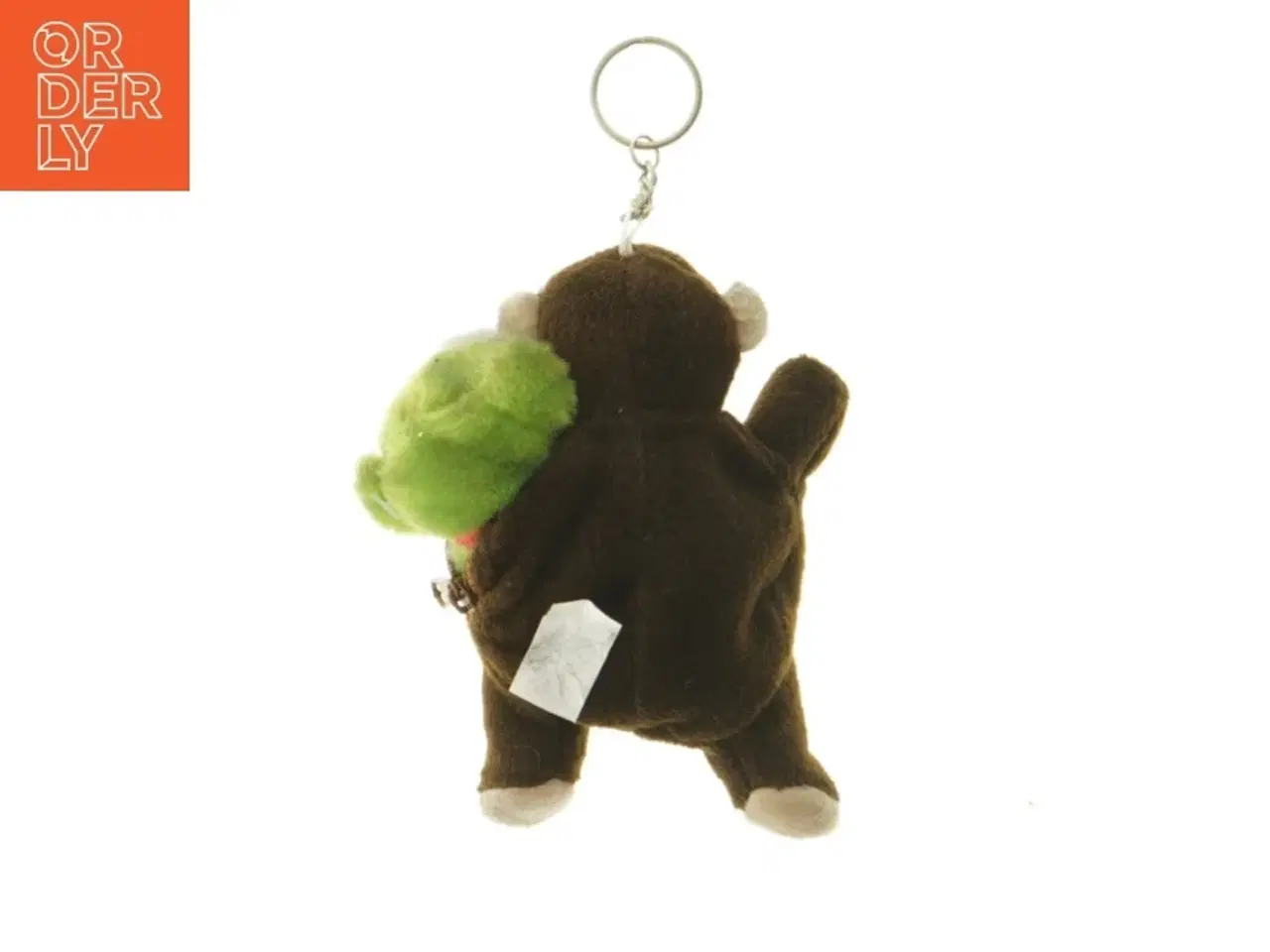 Billede 3 - Nøglering med bamse fra Una Form (str. 14,5 cm)