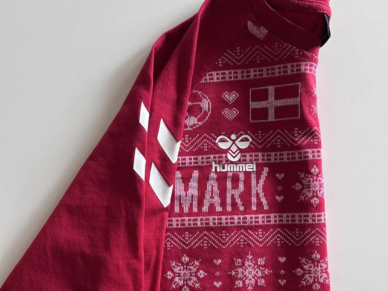 Billede 4 - DBU FAN hummel julepyjamas, til børn, str. 164