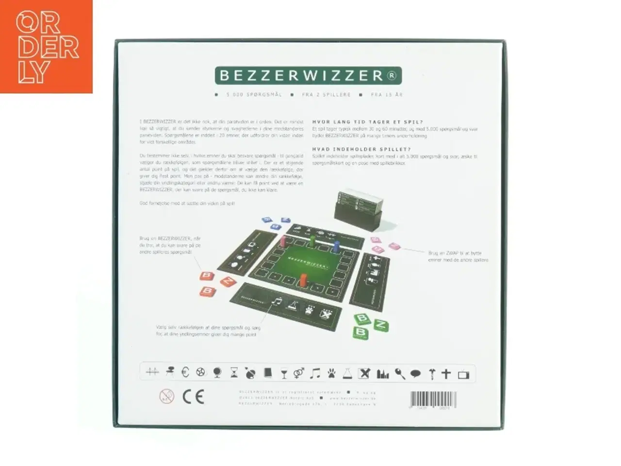 Billede 2 - Bezzerwizzer brætspil fra Bezzerwizzer (str. 26,5 x 26,5 cm)