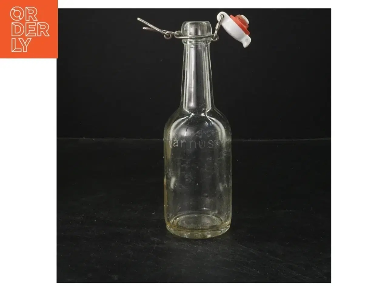 Billede 3 - Glasflaske med patentlåg  (str. 21 cm)