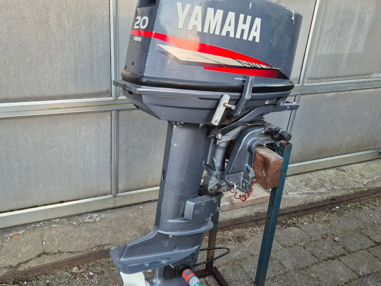 Billede 1 - Yamaha 20 hk med kort ben og tiller håndtag