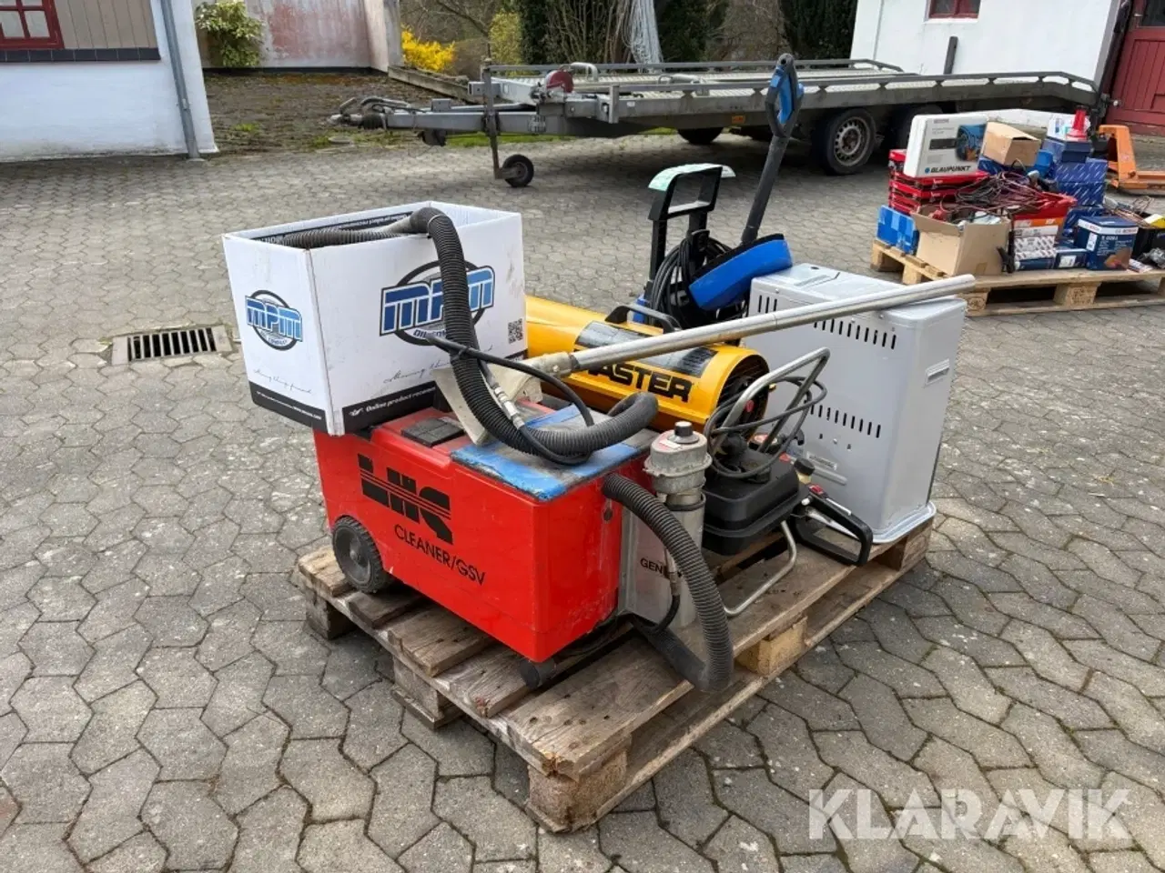 Billede 1 - Tæpperenser - varmekilder - hækklipper - højtryksrenser blandet lot