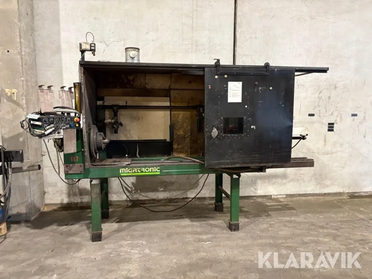 Billede 2 - Indbygget Svejse Drejebænk Migatronic M117