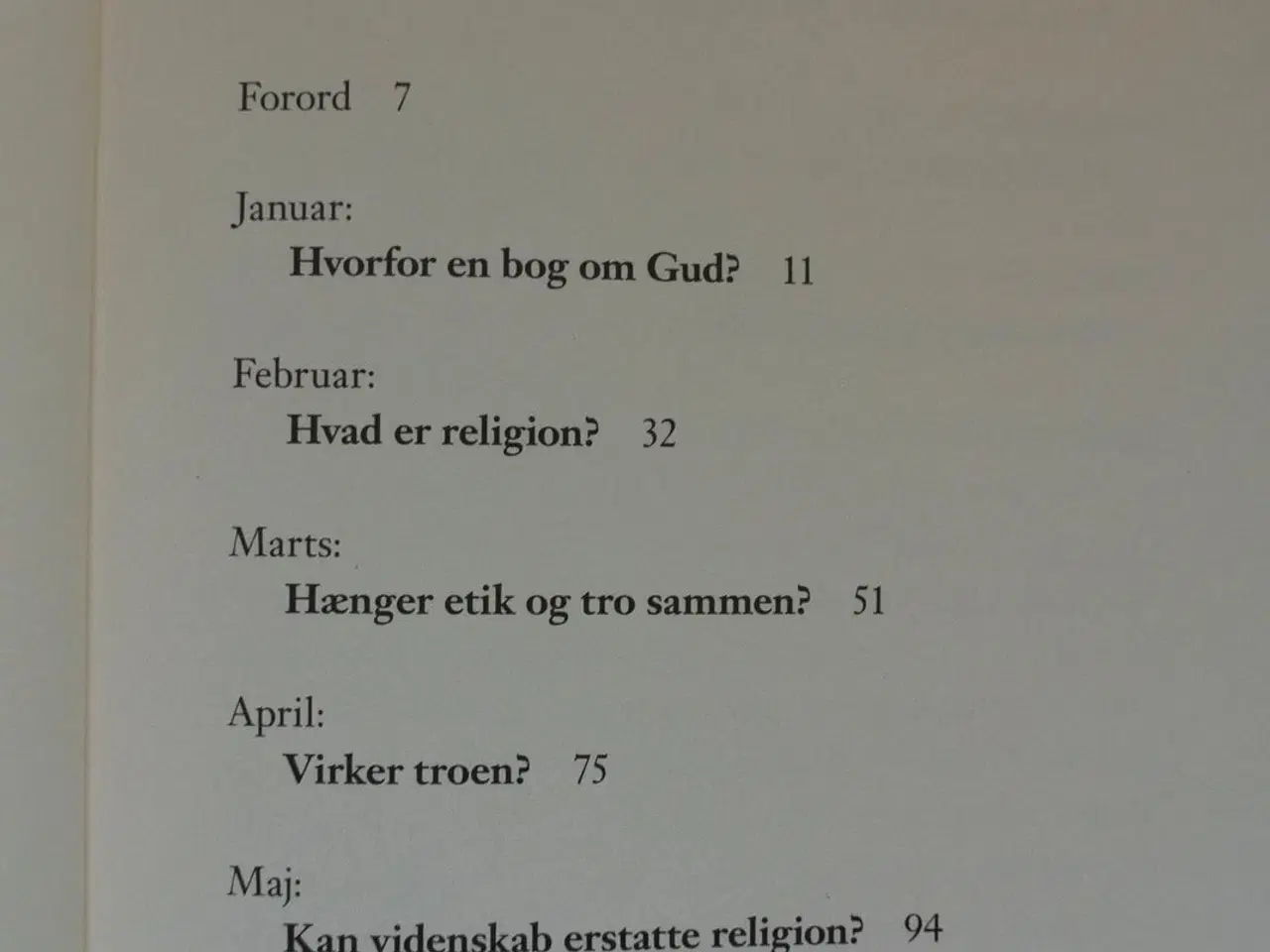 Billede 2 - mit år med gud - tro for tvivlere, af svend brinkm