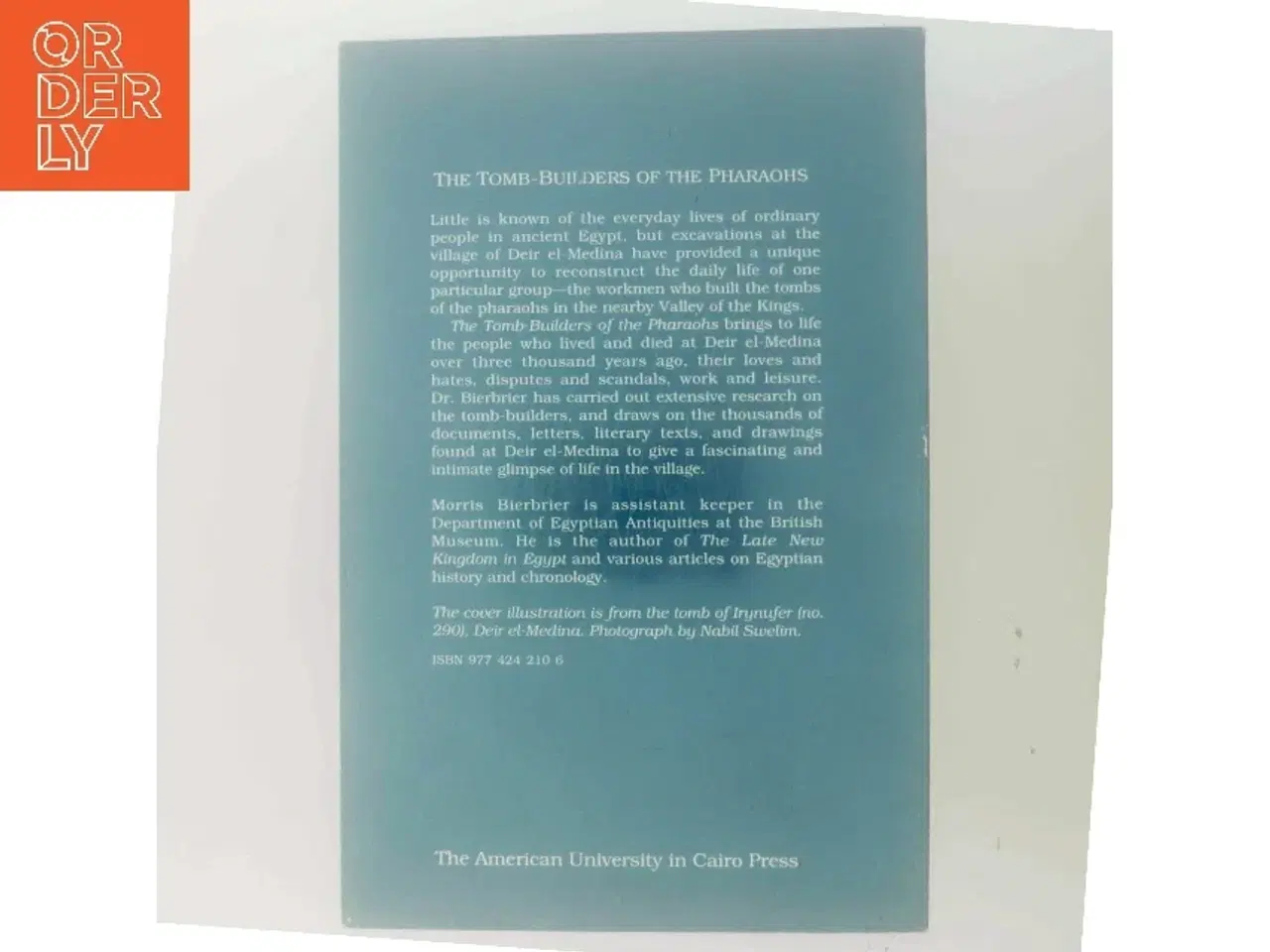 Billede 3 - The Tomb-Builders of the Pharaohs af Morris Bierbrier (Bog)