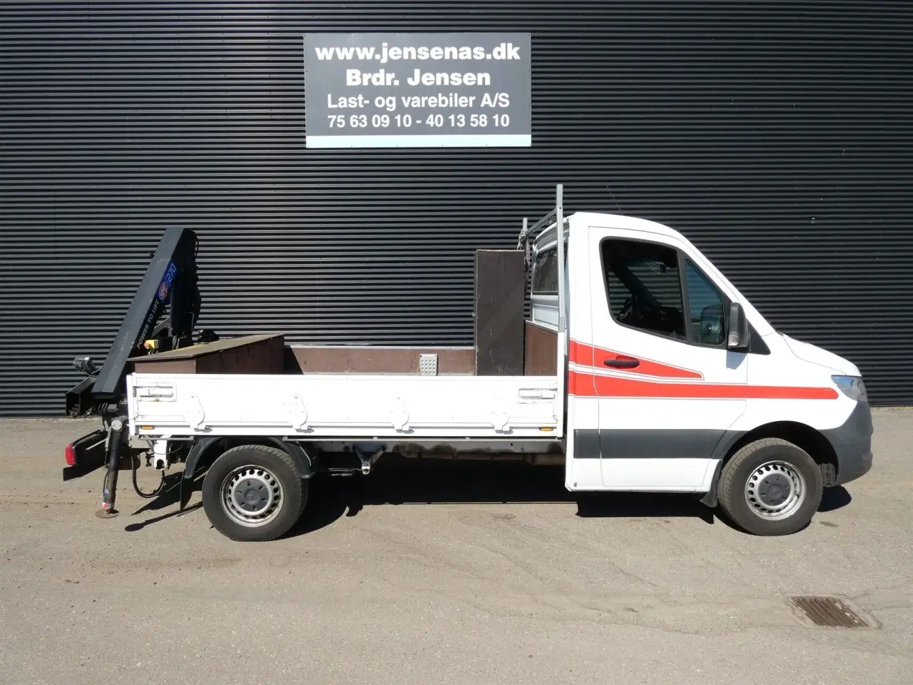 Billede 2 - Mercedes-Benz Sprinter 316 Kranbil 2,1 CDI A2 RWD 163HK Ladv./Chas. Man.