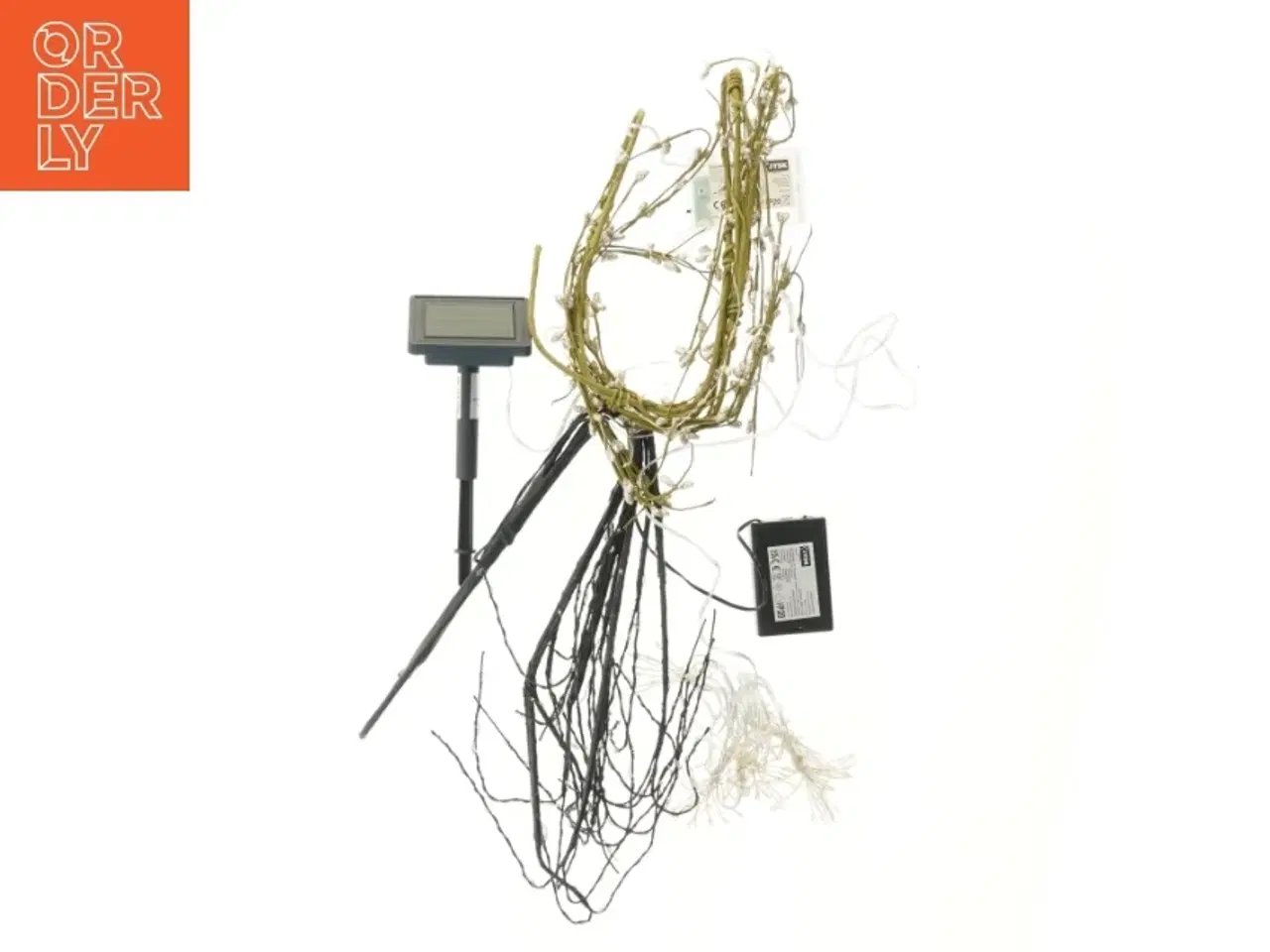 Billede 1 - Solcelle lysdekorationer med grene fra Jysk